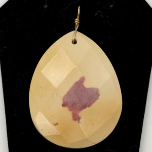Dancing! Natural Mookaite Centerpiece 14K Gold Filled Wire Wrap Pendant| 2 1/4"|