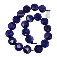 Load image into Gallery viewer, 3 Royal Natural 10mm Amethyst Coin 9431
