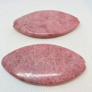 Hot 1 Pink Rhodonite Marquis Pendant Bead 8713A - PremiumBead Alternate Image 3