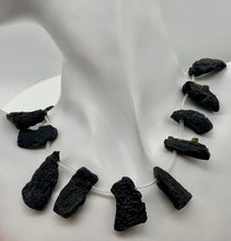 Load image into Gallery viewer, Princess of The Universe! Tektite Bead Strand | 35x18x8 to 27x10x6mm | 20 Beads|
