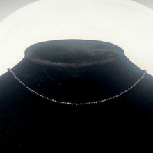 Load image into Gallery viewer, Spinel Stone Faceted Round Strand | 2mm | Black | 330 Bead(s)
