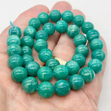 Load image into Gallery viewer, Amazonite Stone Round Strand | 10mm | Green | 37 Bead(s) |
