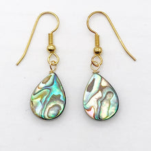 Load image into Gallery viewer, Labradorite 14K Gold Filled Drop Earringds | 1 1/2&quot; Long | Blue Silver |

