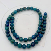 Load image into Gallery viewer, Rare! Beautiful Natural Azurite Beads. | 7.5mm | Blue | Round | 10 Beads | - PremiumBead Alternate Image 5
