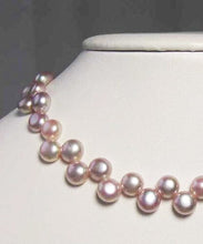 Load image into Gallery viewer, Top Drilled Button 7-7.25x4mm Lavender Pink FW Pearl 8&quot; Strand 4761 - PremiumBead Alternate Image 2
