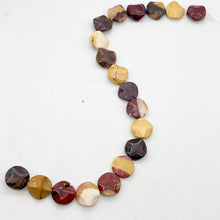 Load image into Gallery viewer, So Sexy! Wavy Disc Mookaite 16x5mm Bead Strand!! - PremiumBead Alternate Image 2
