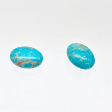 Load image into Gallery viewer, Two Sky Blue 16x12x8mm Skipping Stone Beads - PremiumBead Alternate Image 6
