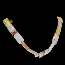 Load image into Gallery viewer, Natural Quartz Orange 20x12mm Rectangle Bead Strand 109338
